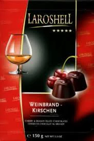 Laroshell Weinbrand Kirschen, Cherry Brandy, 150g