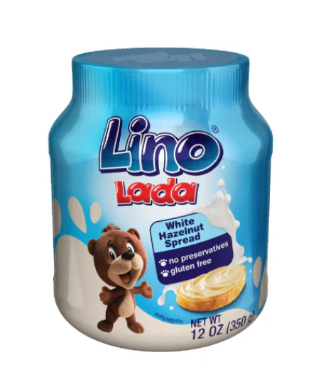 Lino Lada Milk - White Hazelnut Spread, 350g