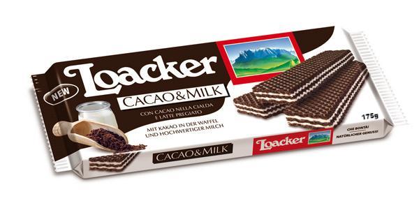 Loacker Cocoa & Milk Wafers, 6.17 oz (175 g)