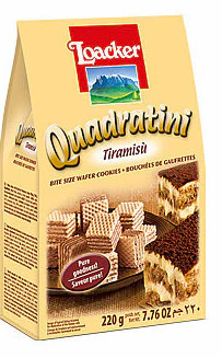 Loacker Tiramisu Quadratini 7 oz