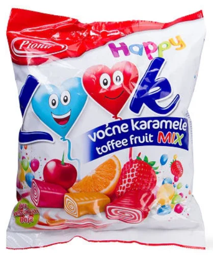 Look Fruit Mix Toffee Candy (Pionir) 300g