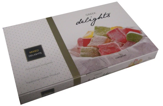 Loukoumi Delights with Mixed Flavor (Cretamel) 300g