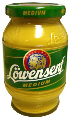 Lowensenf MEDIUM Mustard, 250ml Jar