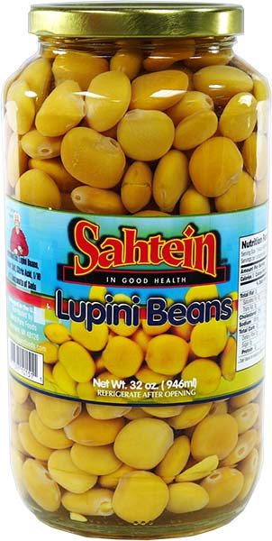 Lupini Beans (Sahtein) Jar 32 fl.oz.