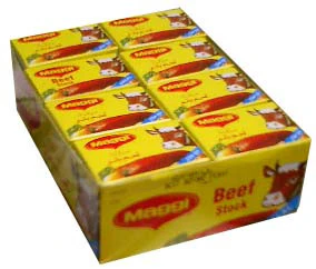 Maggi Beef Stock, HALAL, CASE 20g(2 cubes)x24pk