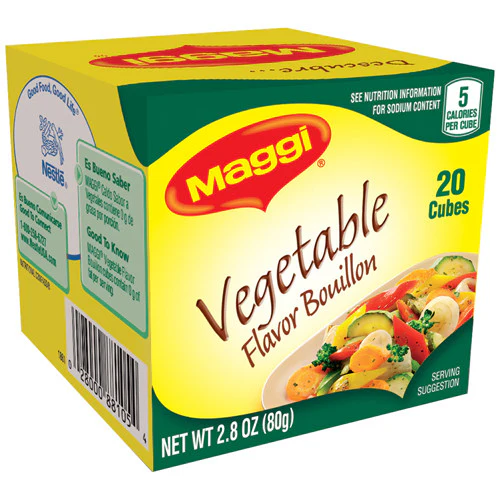 Maggi Vegetable Flavor Bouillon (2.82 oz) 80g