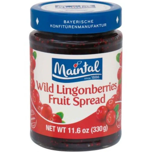 Maintal Lingonberry Fruit Spread, 12oz