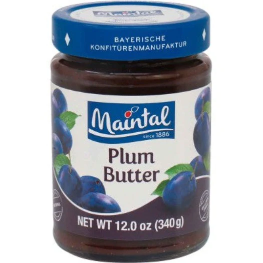 Maintal Plum Butter, 12 oz (340g)