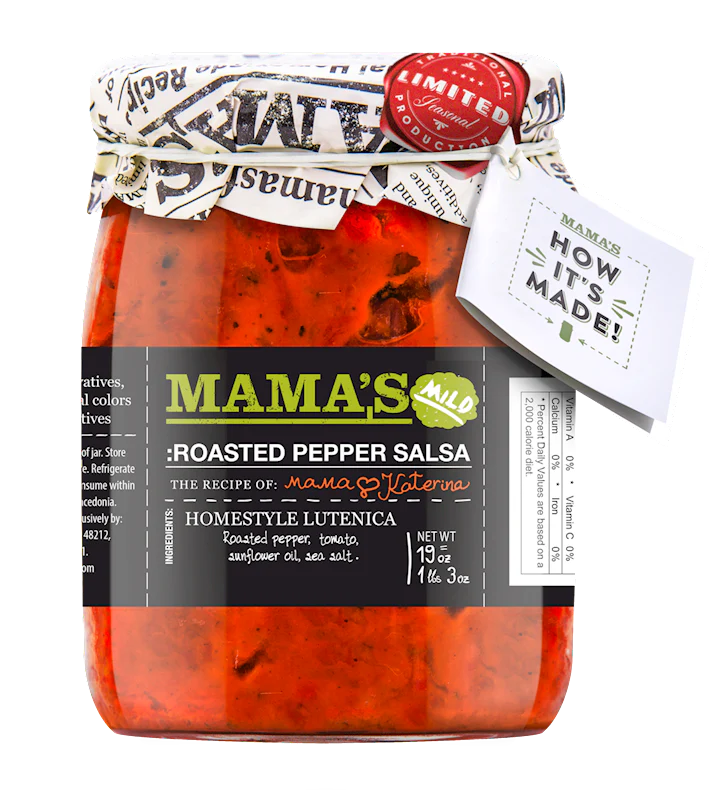 Mama's Home Style Ljutenica, Mild, 19 oz