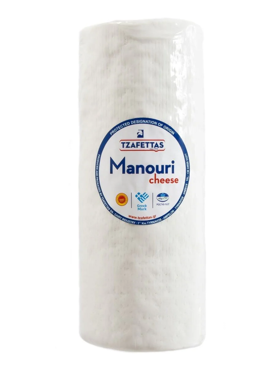 Manouri Cheese (Tzafettas) approx. 2 kg (4.4 lbs)