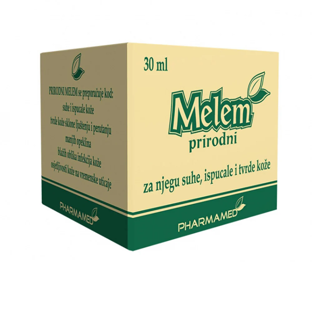 Melem Natural, Prirodni Skin and Lip Balm (Vita Line) 30ml