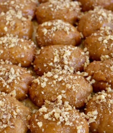 Melomakarona, Greek Honey Cookies with Walnuts (Athenian Foods) 10 oz