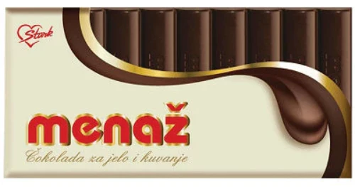 Menaz Cooking Chocolate (Stark) 200 g