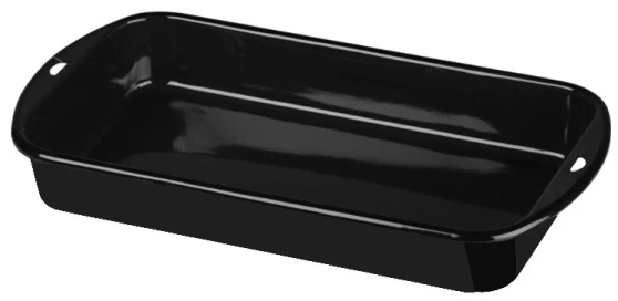 Metalac Enamel Stew Pan, Rectangle, No.38