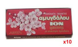 Milk Chocolate with Almonds (ION) CASE (10 x 100g)