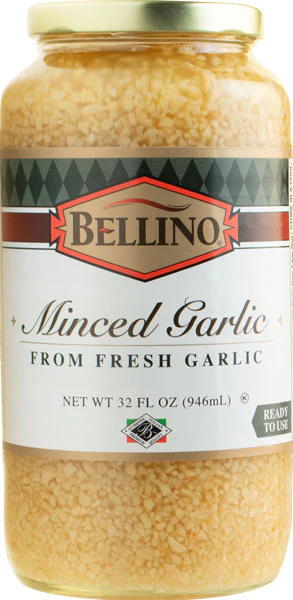 Minced Garlic in Water (Bellino) 2lb (32oz)