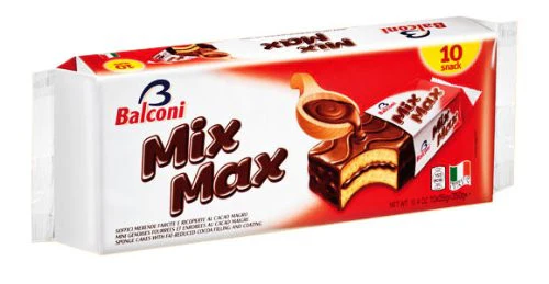 Mix Max, Sponge Cake with Cocoa Filling and Coating, 10pk 350g - Image 2