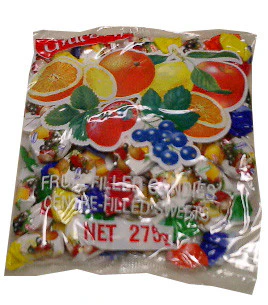 Mixed Fruit Filled Candies (kras) 275g