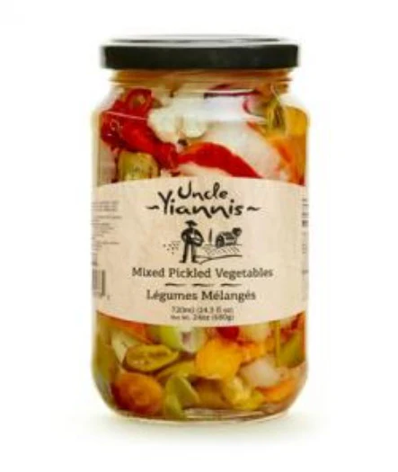 Mixed Pickled Vegetables (Uncle Yiannis) 12.5 fl oz (370 ml)