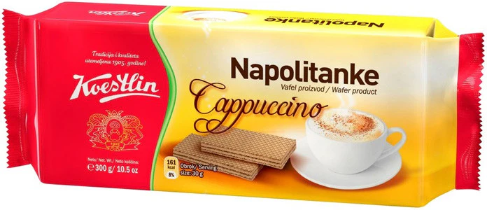 Napolitanke Cappuccino Wafers (Koestlin) 300g