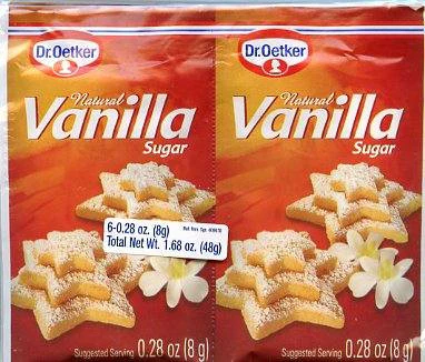 Natural Vanilla Sugar (oetker) 48g