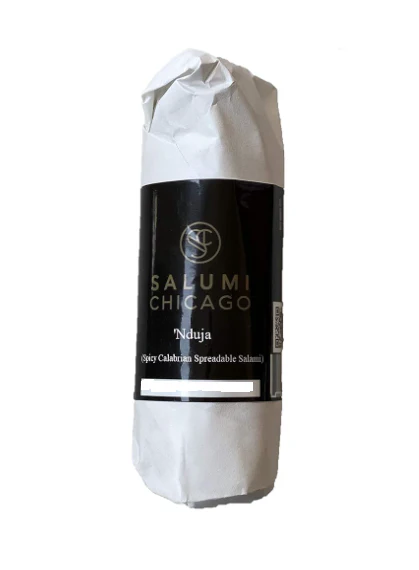 Nduja Spicy Spreadable Salami (Salumi Chicago) 7 oz