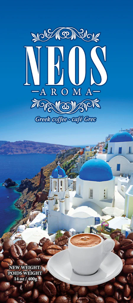 Neos Aroma Greek Coffee 400g bag - Image 2