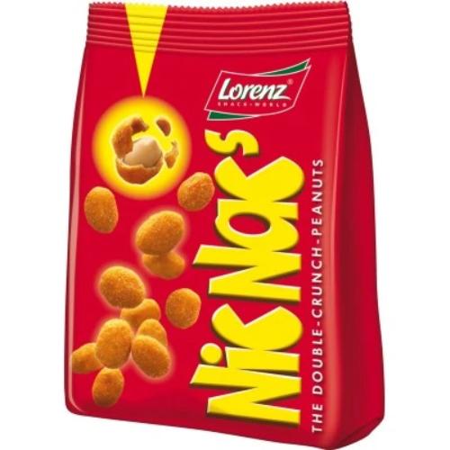 Nic Nacs Double Crunch Peanuts (Lorenz) 4.4 oz (125g)