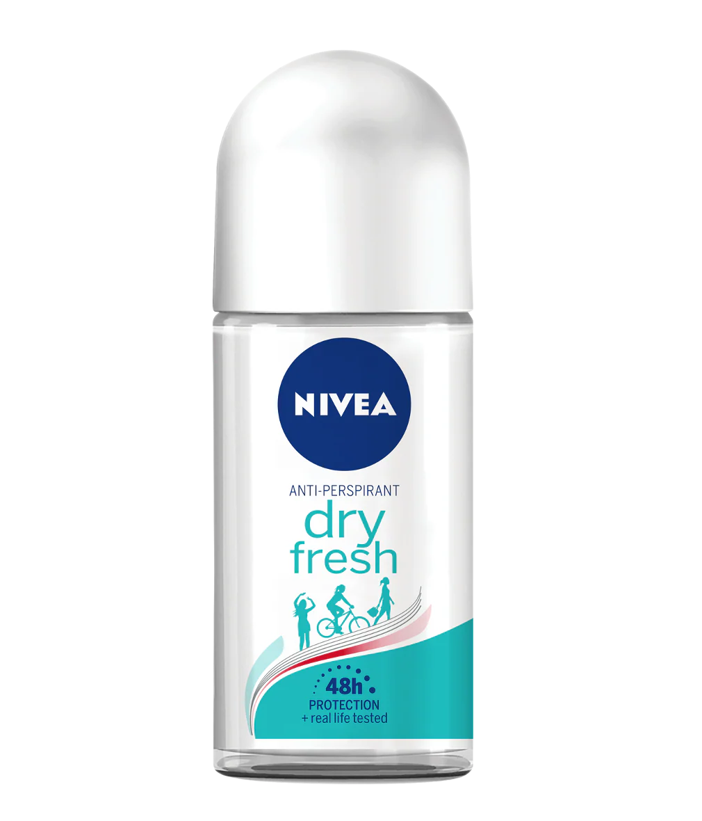 Nivea Dry Fresh for Women Roll-On Deodorant, 50ml