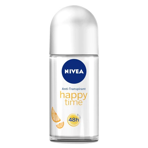 Nivea Happy Time for Women Roll-On Deodorant, 50ml