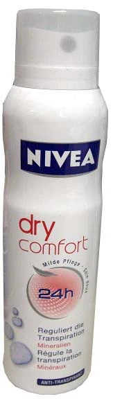 Nivea Spray Deodorant, Dry Comfort, 150ml