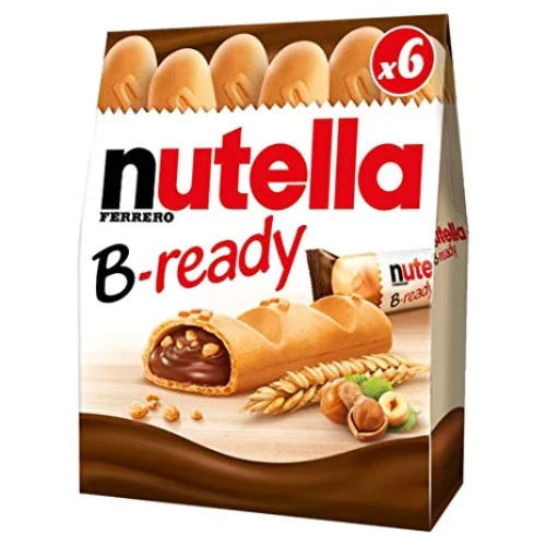 Nutella B-ready Wafer filled with Nutella, T6 4.66 oz