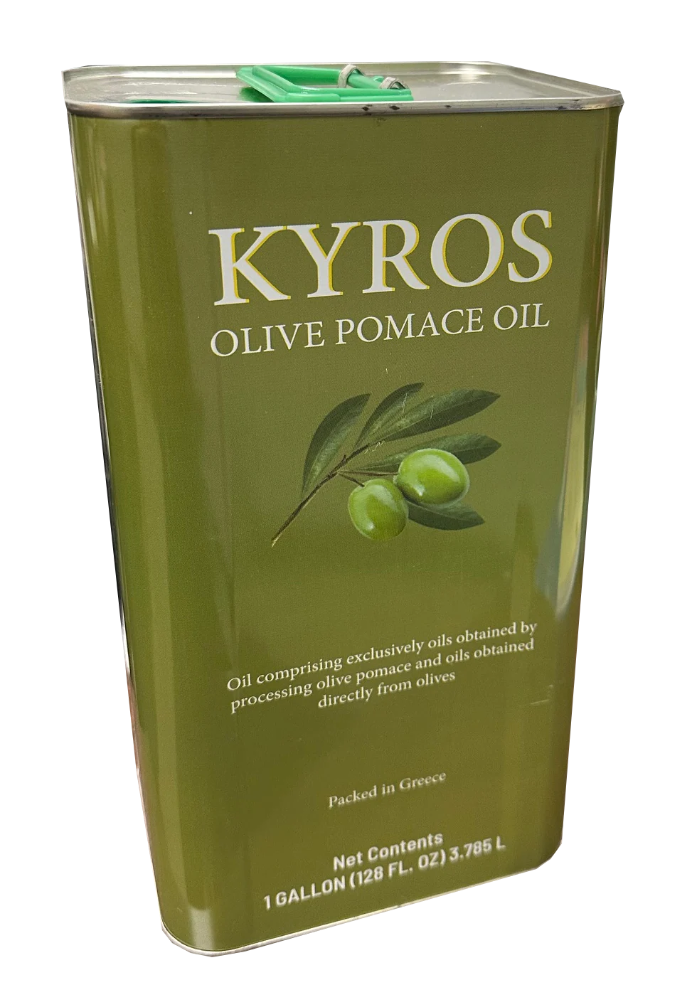 Olive Pomace Oil (KYROS) 1 GAL (128 FL. OZ.) 3.785L