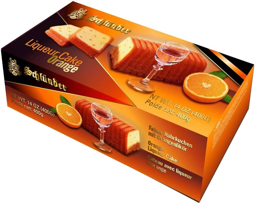 Orange Liqueur Cake, Cointreau (Schlunder) 400g