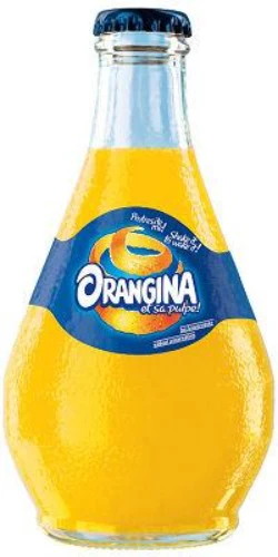 Orangina Beverage 0.25 L Glass Bottle