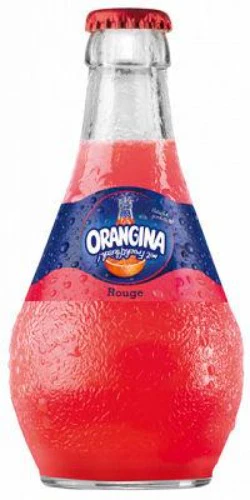 Orangina Rouge Beverage 0.25 L Glass Bottle