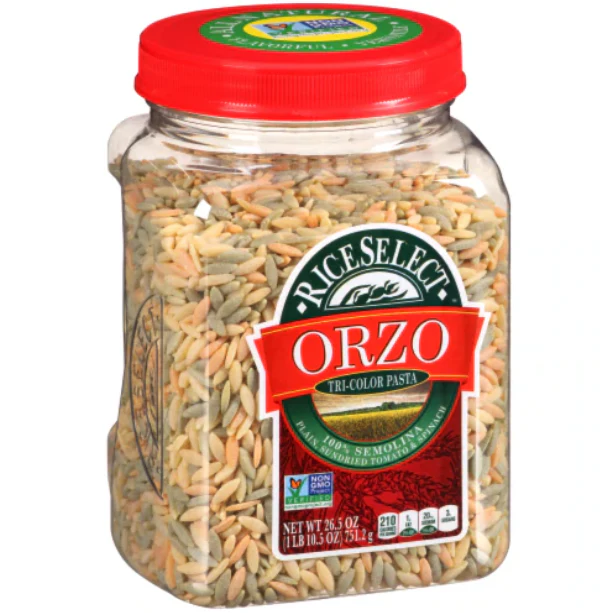 Orzo Tri-Color Pasta, 26.5 oz