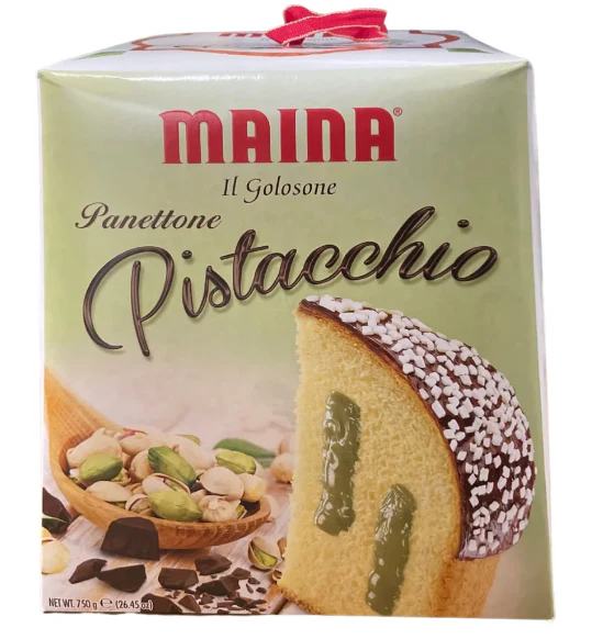 Panettone Pistachio Filled (Maina) 750g