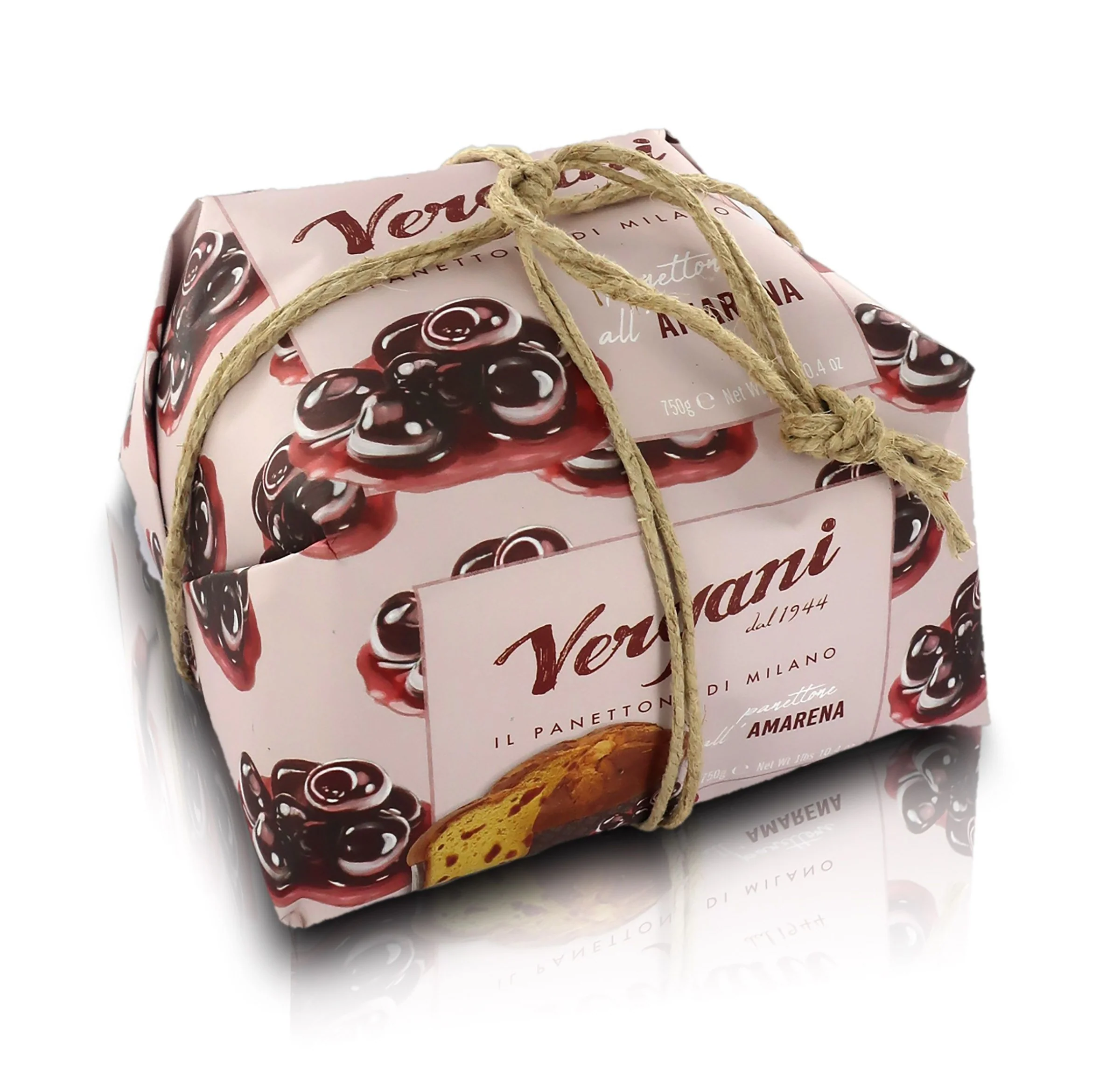 Panettone with Black Cherry (Vergani) 750g