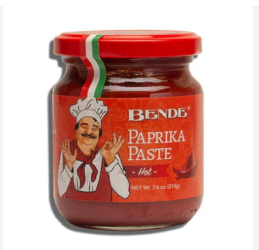Paprika Paste, Hot (Bende) 210g