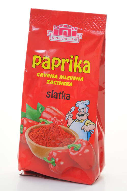 Paprika Sweet, Ground Red Pepper (Unij.) 100g