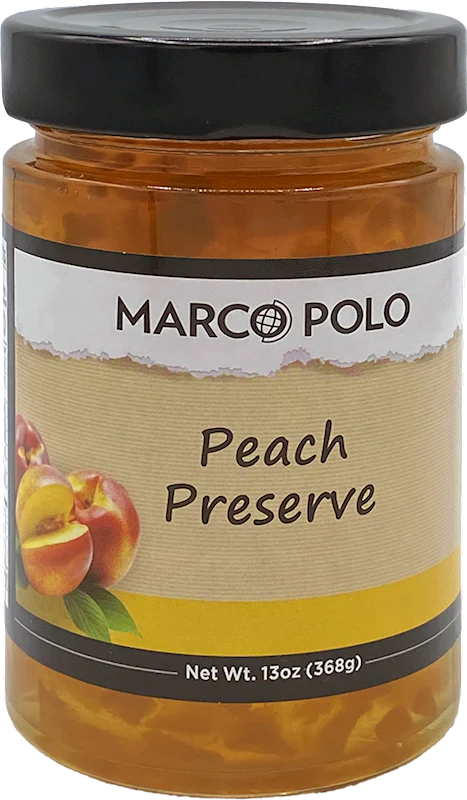 Peach Jam Preserve (MarcoPolo) 13 oz