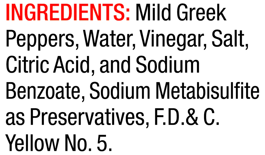 Pepperoncini Imported, Greek Peppers (Vigo) 32 oz - Image 2