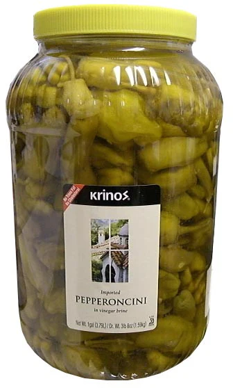 Pepperoncini Imported (krinos) 1 Gal