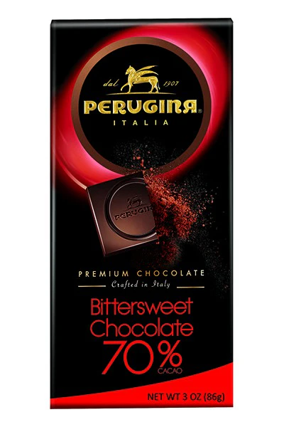 Perugina Bittersweet Chocolate, 3 oz