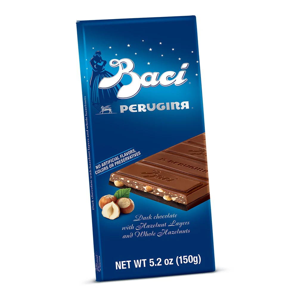 Perugina Dark Chocolate Baci 5.29 oz Bar