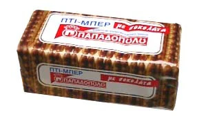 Petit Beurre with Chocolate (Papadopoulos) 200g