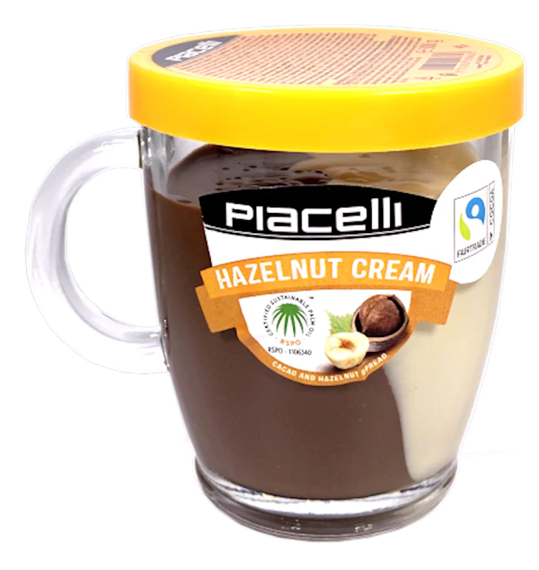 Piacelli Duo Cocoa & Hazelnut Spread, 300g
