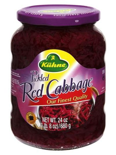 Pickled Red Cabbage (Kuhne) 24 oz