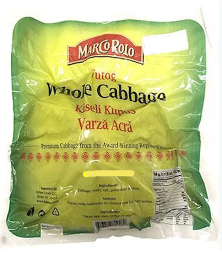 Pickled Whole Cabbage Head (Marco Polo) approx. 3.5-4.5 lb